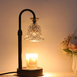 Elegant skandinavisk bordslampa - Elegant glas- och trädesign MILA Sverige