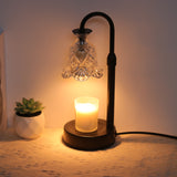 Elegant skandinavisk bordslampa - Elegant glas- och trädesign MILA Sverige