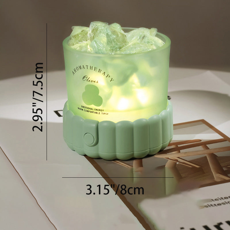 GlowCyl LED-bordslampa – modern enkelhet, varm atmosfär MILA Sverige