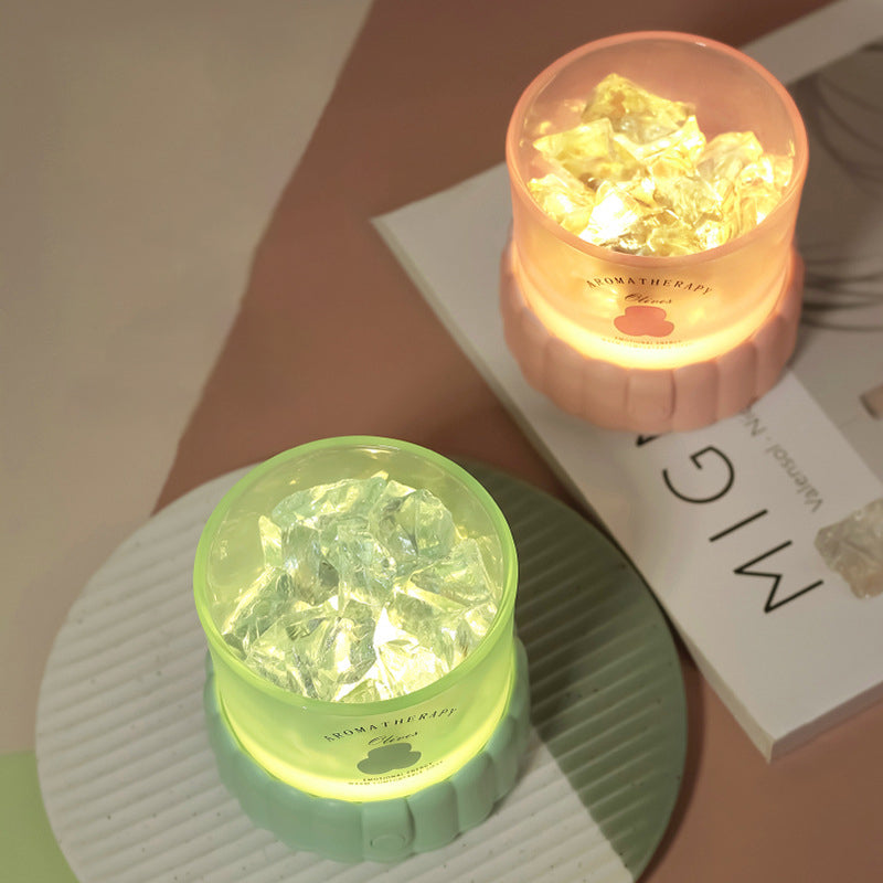 GlowCyl LED-bordslampa – modern enkelhet, varm atmosfär MILA Sverige