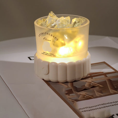 GlowCyl LED-bordslampa – modern enkelhet, varm atmosfär MILA Sverige