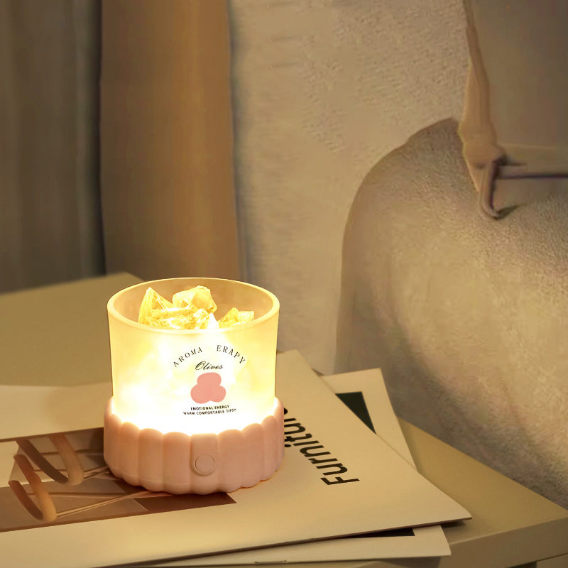 GlowCyl LED-bordslampa – modern enkelhet, varm atmosfär MILA Sverige