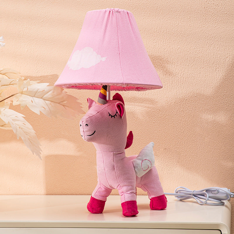 Speciell enhörningsbordslampa – förtrollande nattljus MILA Sverige
