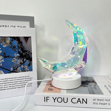 Cherry Blossom Moonlight Glow - USB-driven LED-bordslampa MILA Sverige