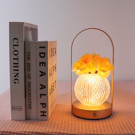 Modern nejlika LED-bordslampa – elegant rund design MILA Sverige