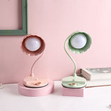 Uppladdningsbar Touch LED-bordslampa – Skandinavisk blomsterdesign MILA Sverige