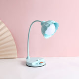 Uppladdningsbar Touch LED-bordslampa – Skandinavisk blomsterdesign MILA Sverige
