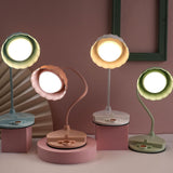 Uppladdningsbar Touch LED-bordslampa – Skandinavisk blomsterdesign MILA Sverige