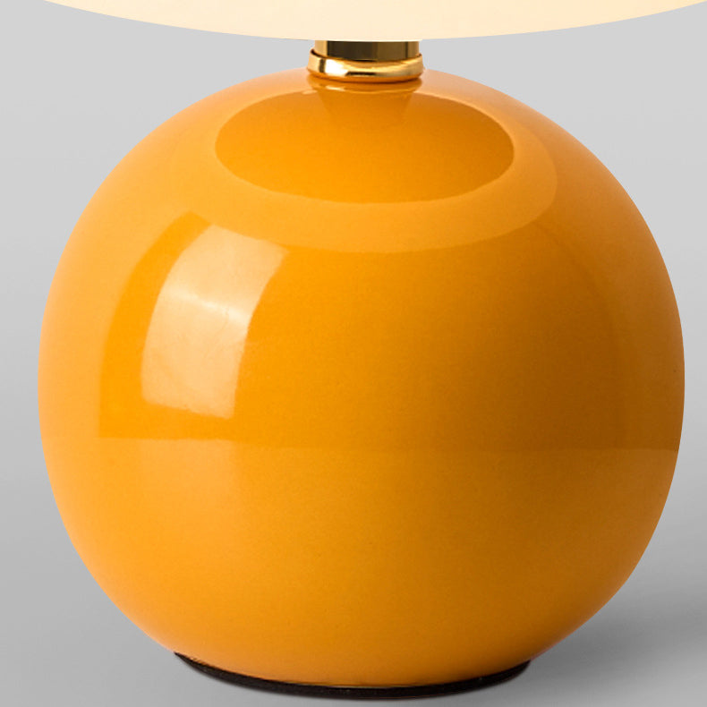 Minimalistisk keramisk USB LED-bordslampa – Elegant Globe Bell Design MILA Sverige