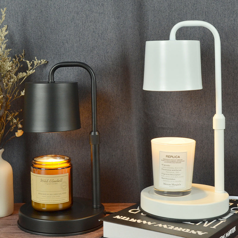 Justerbar Nordic Cylinder LED Wax Smältlampa – Dimbar järndesign MILA Sverige