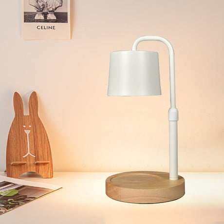 Justerbar Nordic Cylinder LED Wax Smältlampa – Dimbar järndesign MILA Sverige