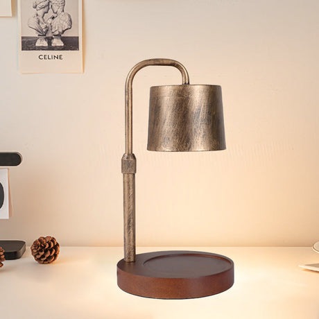Justerbar Nordic Cylinder LED Wax Smältlampa – Dimbar järndesign MILA Sverige