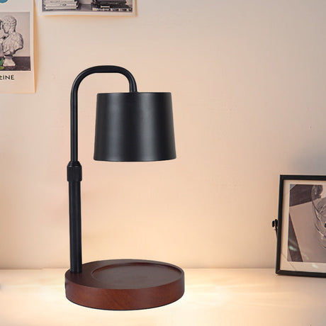 Justerbar Nordic Cylinder LED Wax Smältlampa – Dimbar järndesign MILA Sverige