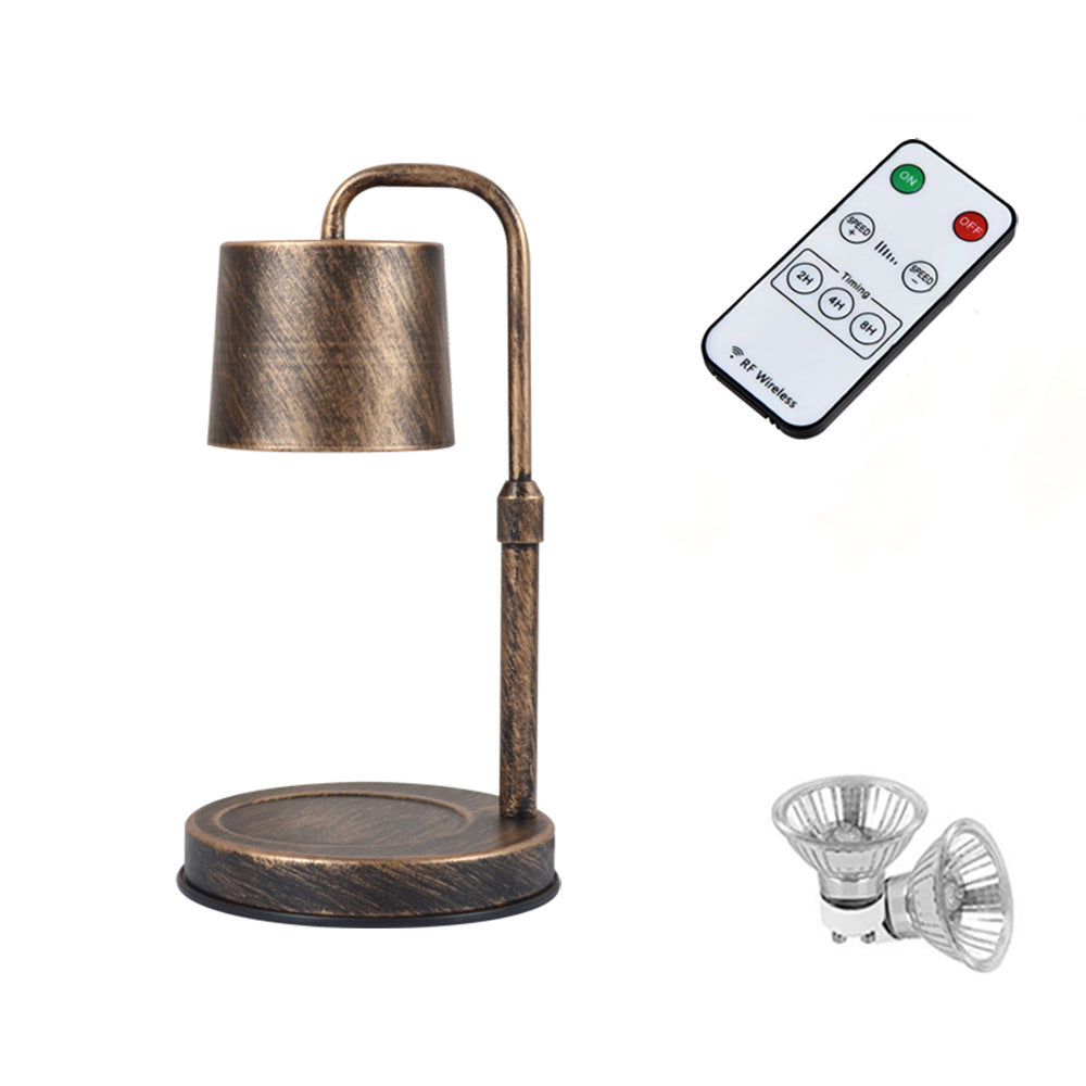 Justerbar Nordic Cylinder LED Wax Smältlampa – Dimbar järndesign MILA Sverige