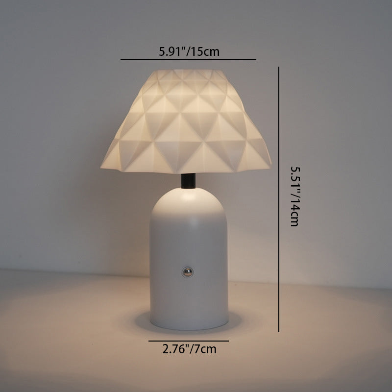 Minimalistisk nordisk uppladdningsbar LED-bordslampa – elegant järnkondesign MILA Sverige