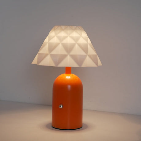 Minimalistisk nordisk uppladdningsbar LED-bordslampa – elegant järnkondesign MILA Sverige