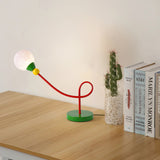 Snygg barnbordslampa med månmotiv - Modern arbetslampa med 1 ljuskälla MILA Sverige