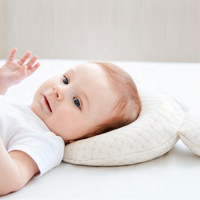 Baby Platt Huvud Kudde Carvallo