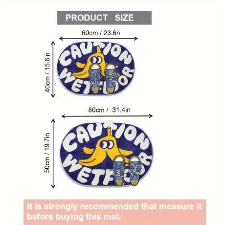 SunnySoak – Unik badrumsmatta med bananskal MILA Sverige