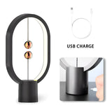 BalanceGlow Lampa - Dekorativ LED Mini Balance Nattlampa Carvallo