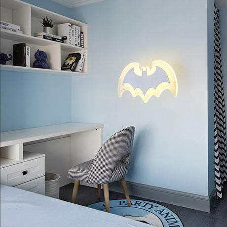 BatGlow - Kreativ LED Vägglampa för Barnrum Carvallo