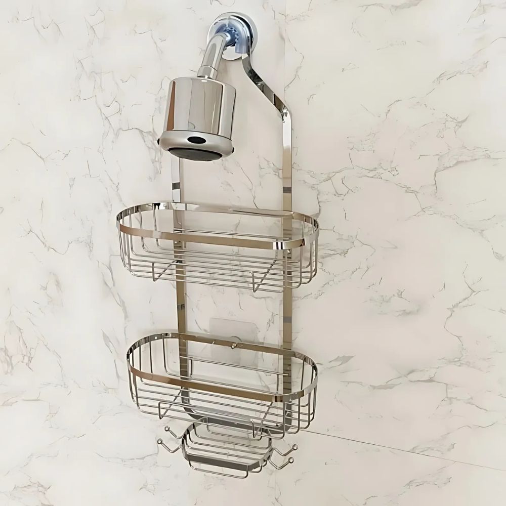 Tre Lager Duschorganiser Caddy Carvallo