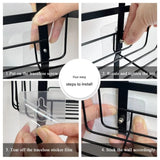 Tre Lager Duschorganiser Caddy Carvallo