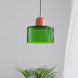 Kreativ Bauhaus Glas Hängande Lampa Carvallo