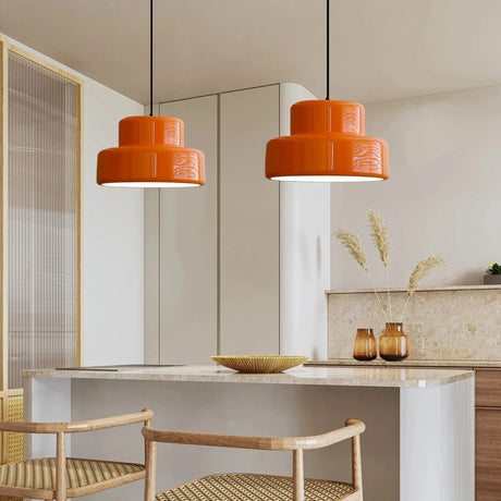Bauhaus Vintage Orange Taklampa för Matrum Carvallo