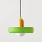 Bauhaus Inspired Colorful Glass Pendant Lamp Carvallo
