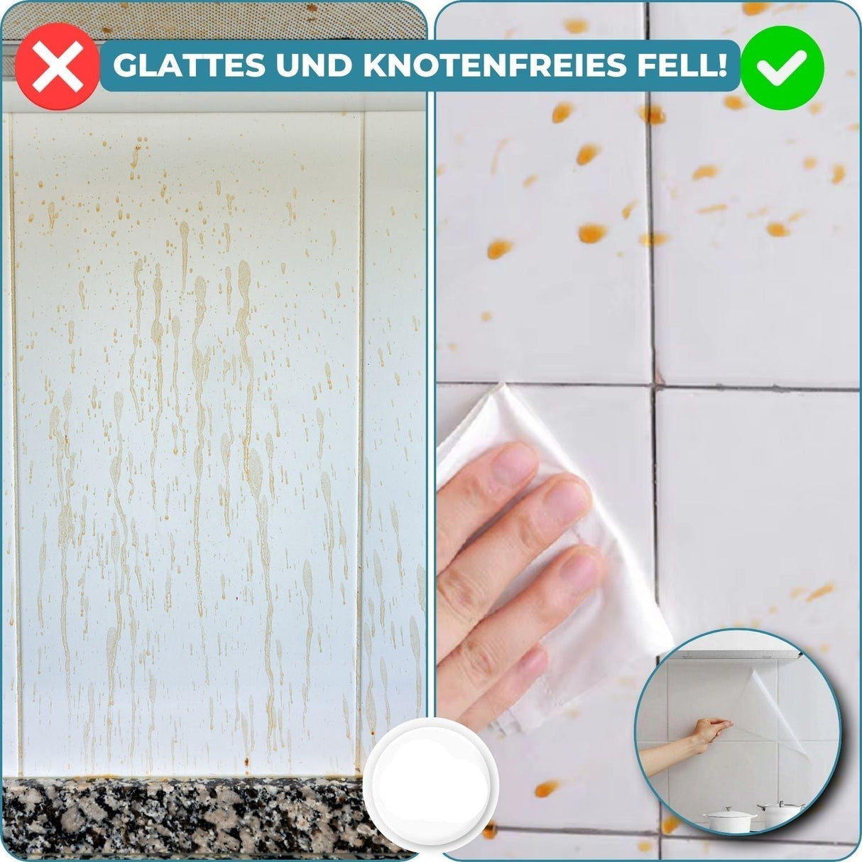 Carvallo - Klistermärke för skydd mot smuts Carvallo