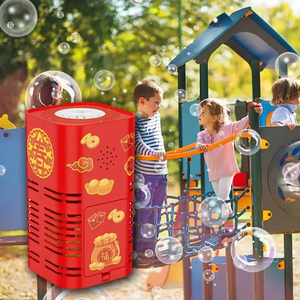 Lysande bubbelmaskin - Skapa förtrollande bubblor för fester och lekstund MILA Sverige