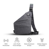 Unisex Anti-Theft Crossbody Bag Carvallo