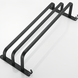 Carvallo-handtklædekrog AeroLine FlexRack | Pladsbesparende design med 3 stænger | Aluminium | Modern & Robust Carvallo