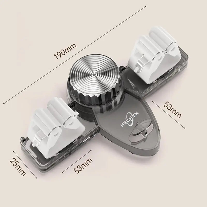 Sugväggorganisatör – Borrfri kvast- och mopphållare för enkel förvaring MILA Sverige