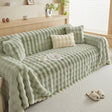 Vinter Fluffy Plush Sofföverdrag Carvallo