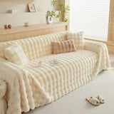 Vinter Fluffy Plush Sofföverdrag Carvallo
