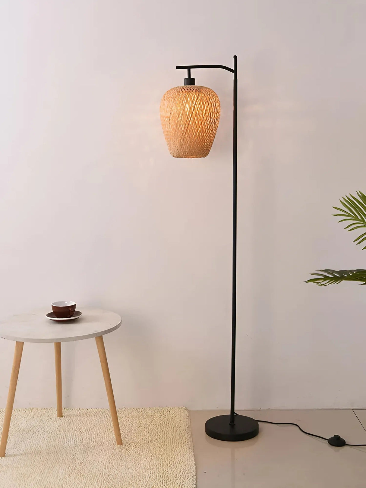 CozyWeave – Golvlampa för Mysig Belysning Hemnix