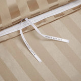 Svart Satäng Sängklädesset Carvallo