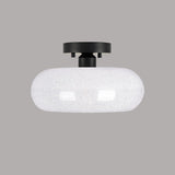 Taklampa Glas Modern Semi Flush Armatur Carvallo