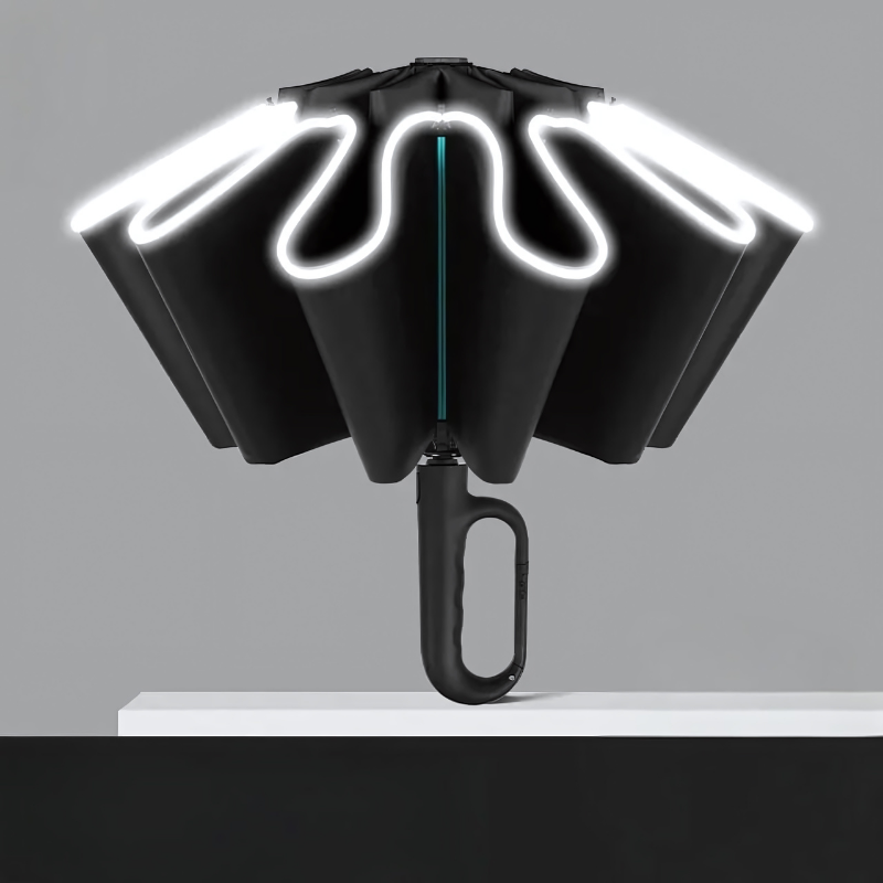 Rayvia Automatisk Paraply med Snabb Kroksdesign Carvallo