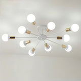 Svart Enkel Järn Multi-Huvud Krona Carvallo