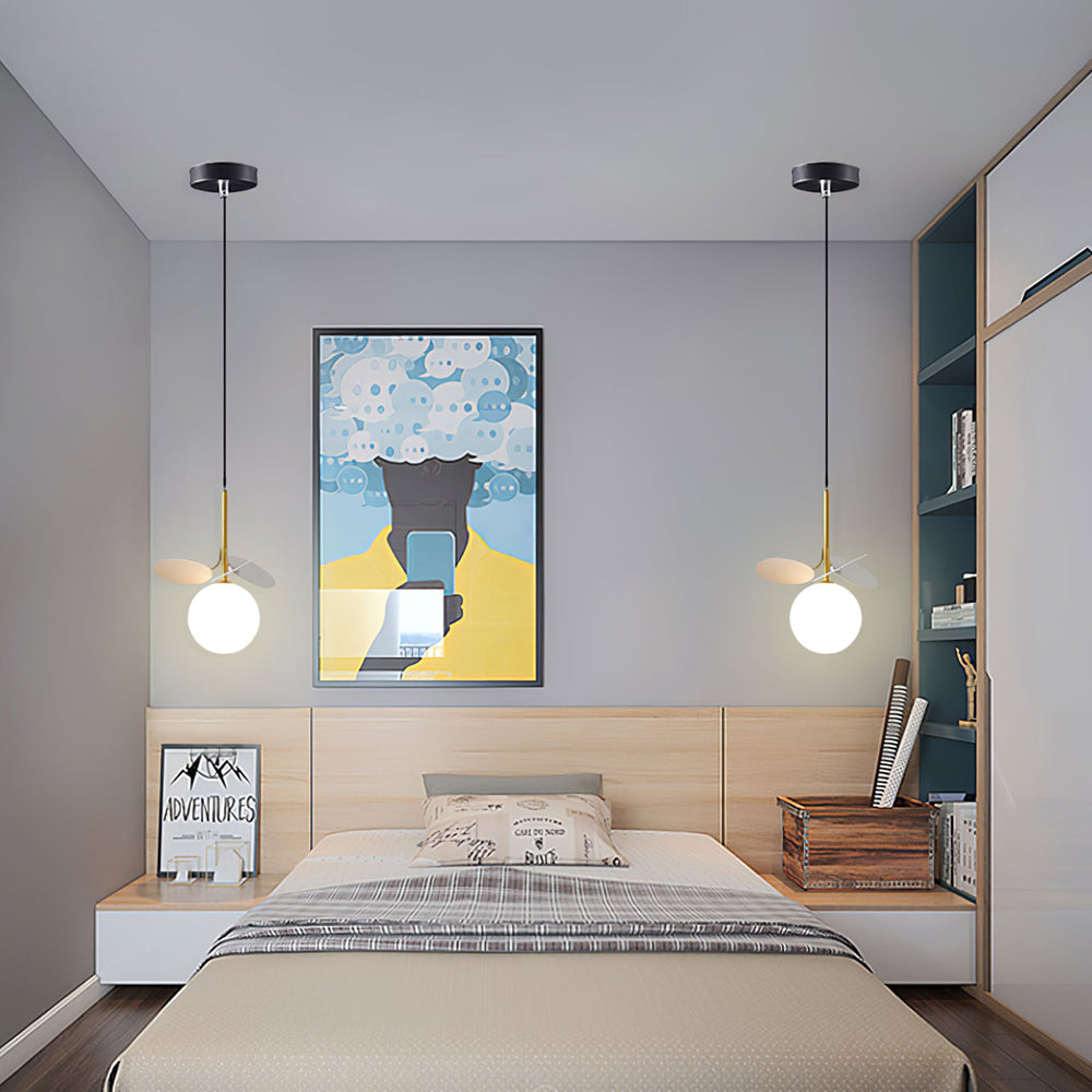 Glas Lampkjol Krona Lampa Personlighet Konst PVC Hänglampa Carvallo