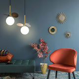 Glas Lampkjol Krona Lampa Personlighet Konst PVC Hänglampa Carvallo