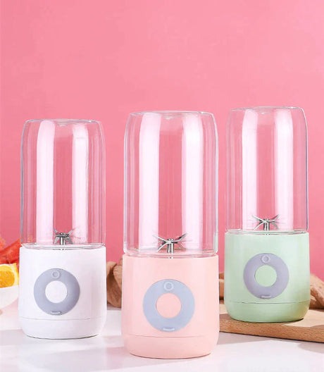 QuickBlend - USB uppladdningsbar smoothieblender med 6 blad Carvallo