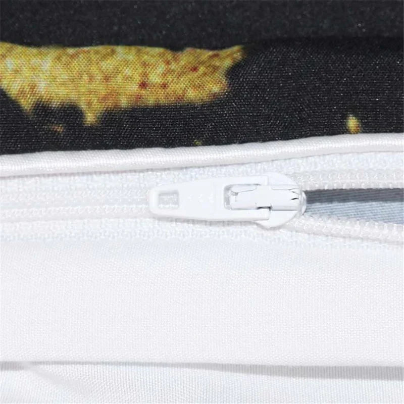 NovaDream – Sängkläder med cool marmorprint och elegant guldåredsdesign Carvallo