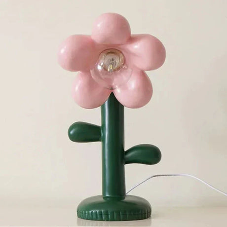 FloraGlow - Blomformad LED Bordslampa med LED-lampa – Kreativ Nattlampa Carvallo