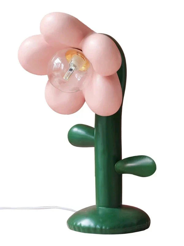 FloraGlow - Blomformad LED Bordslampa med LED-lampa – Kreativ Nattlampa Carvallo