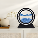 Carvallo – Dynamisk LED Bordslampa med Rörlig Sandkonst Carvallo