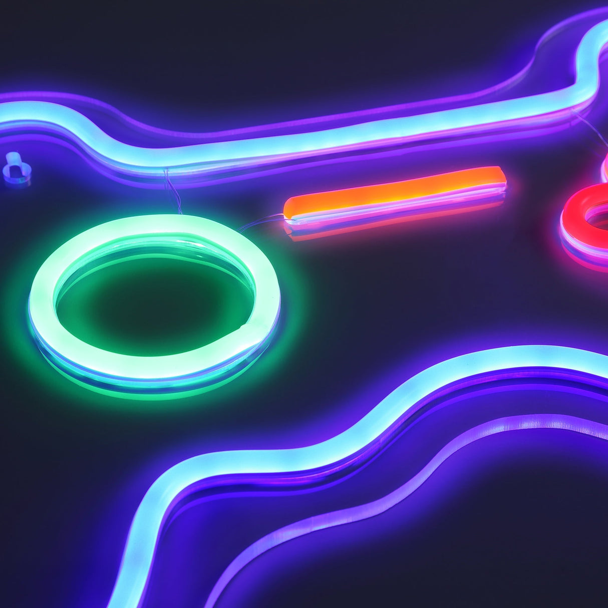 Vägglampa Neon LED Spelkontrollskylt Carvallo